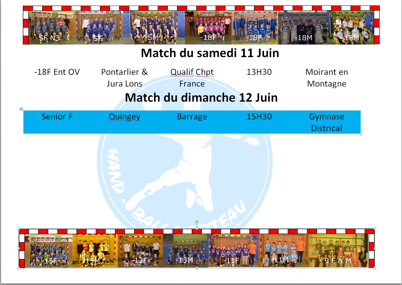070616 matchs 11 120616