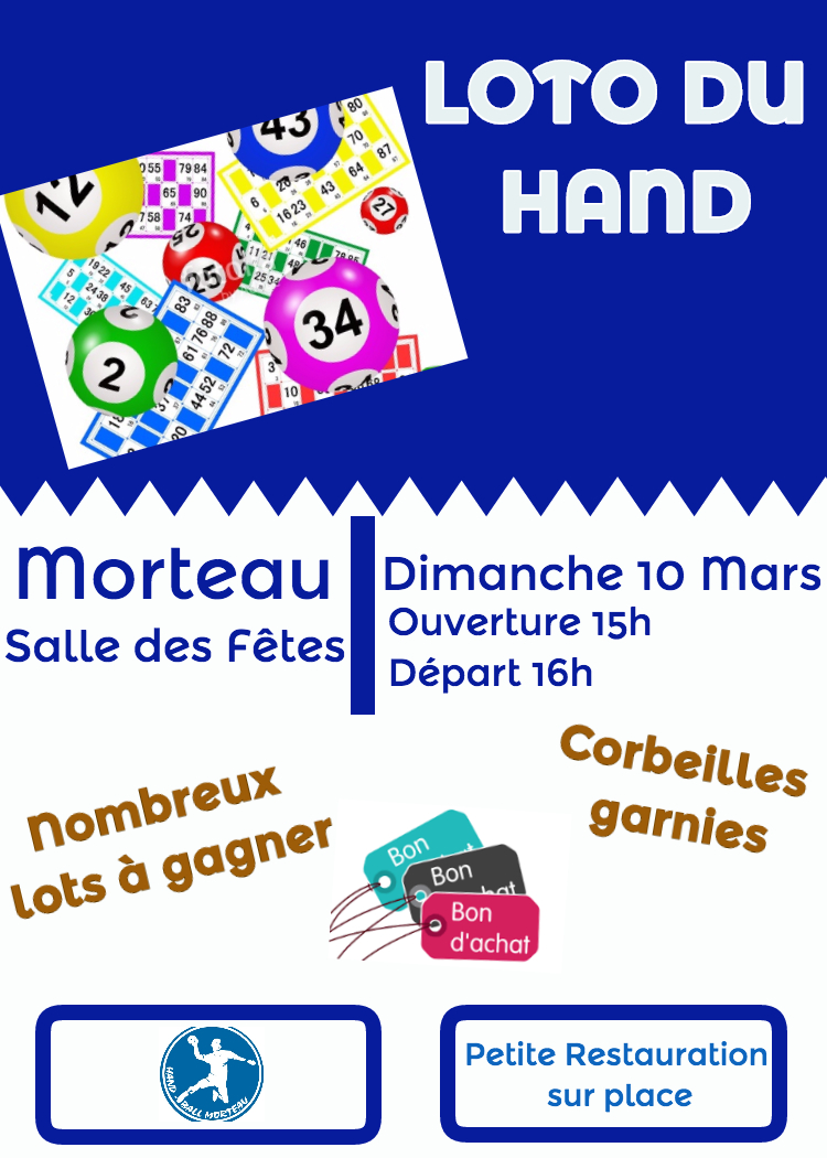 Affiche loto 10 mars
