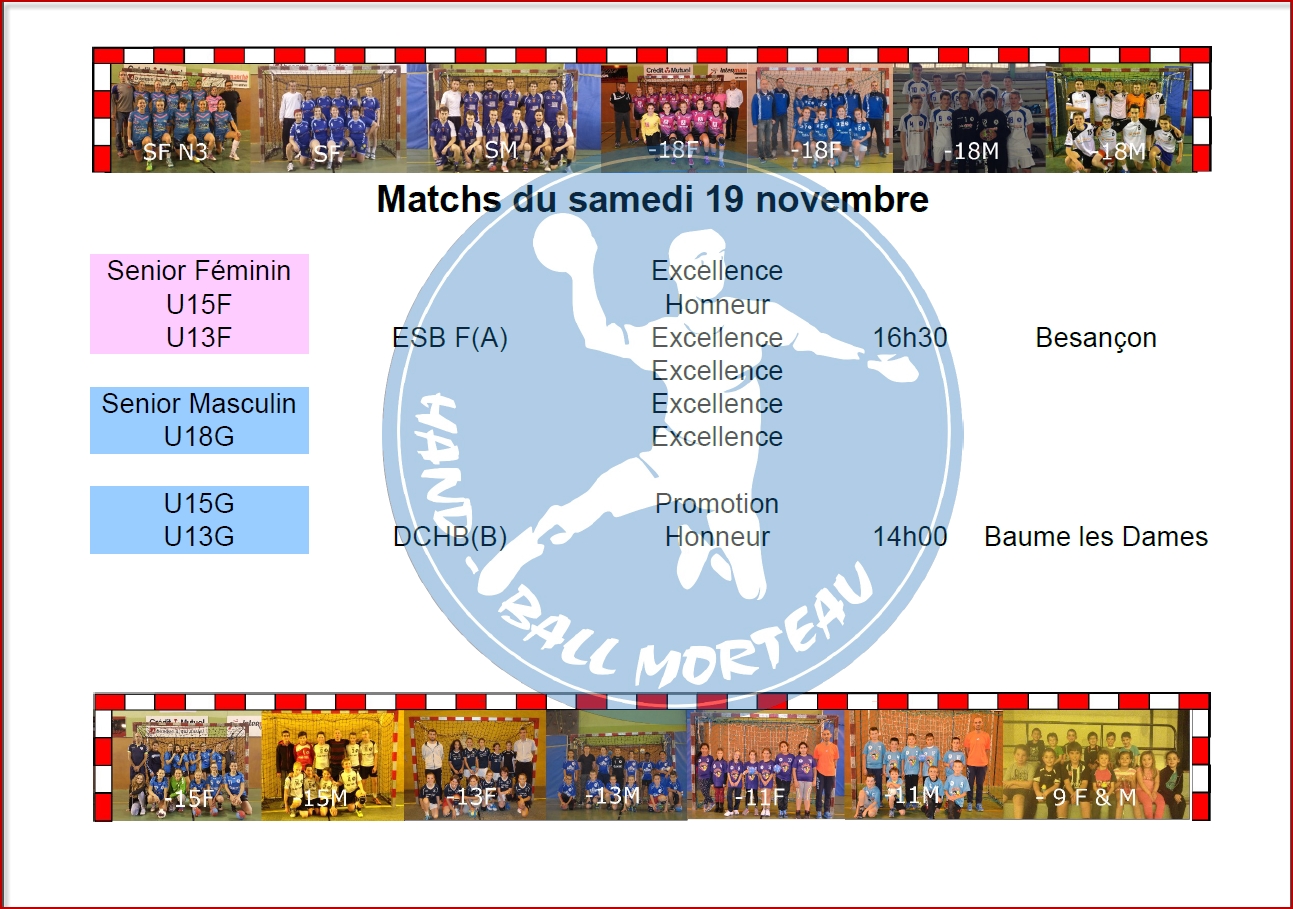 Matchs 261116