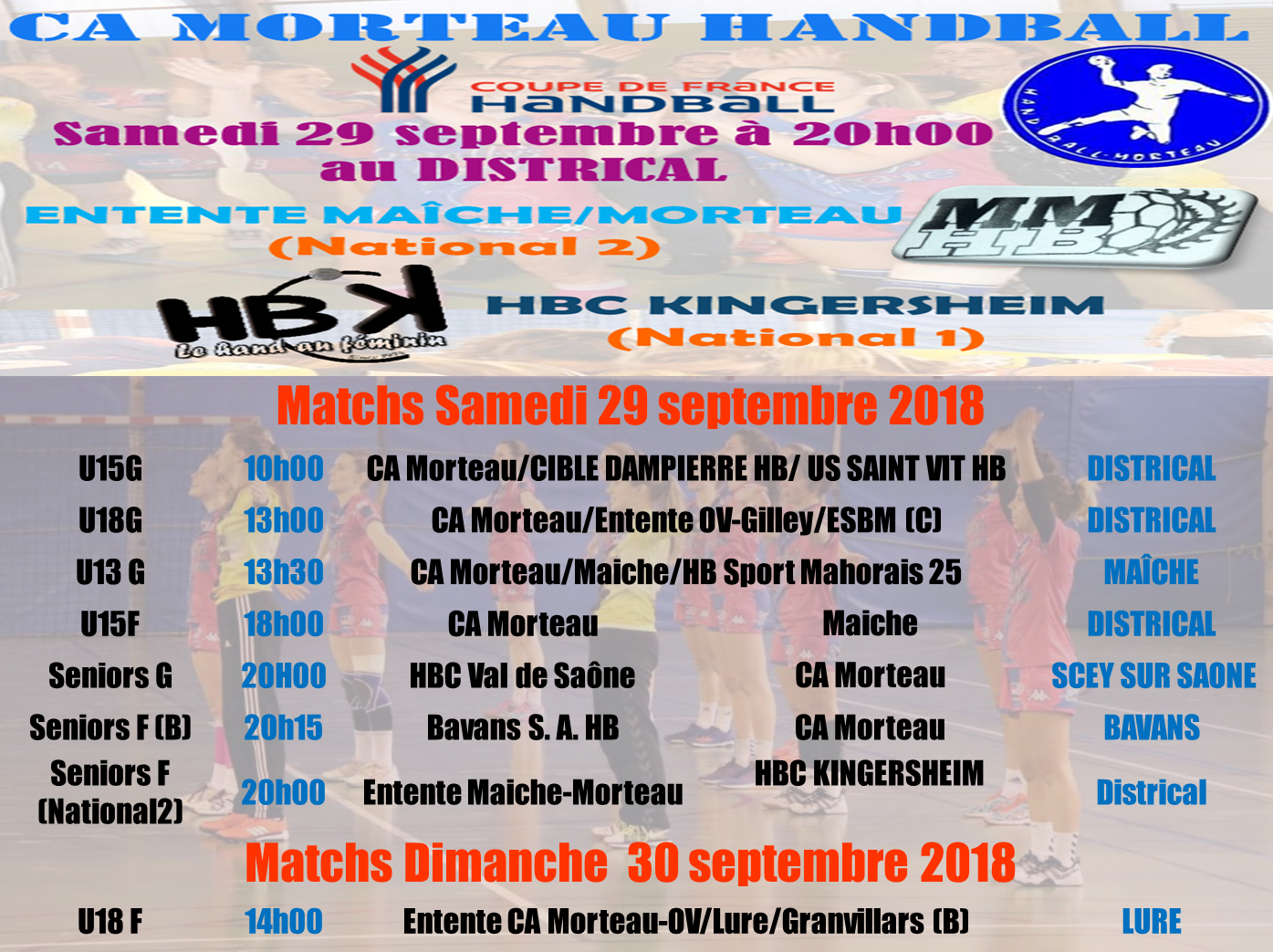 Programme 29 30 septembre
