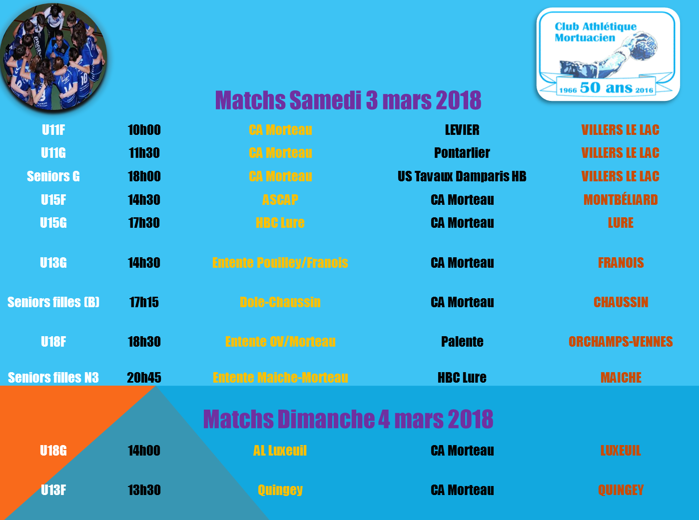 Programme 3 4 mars