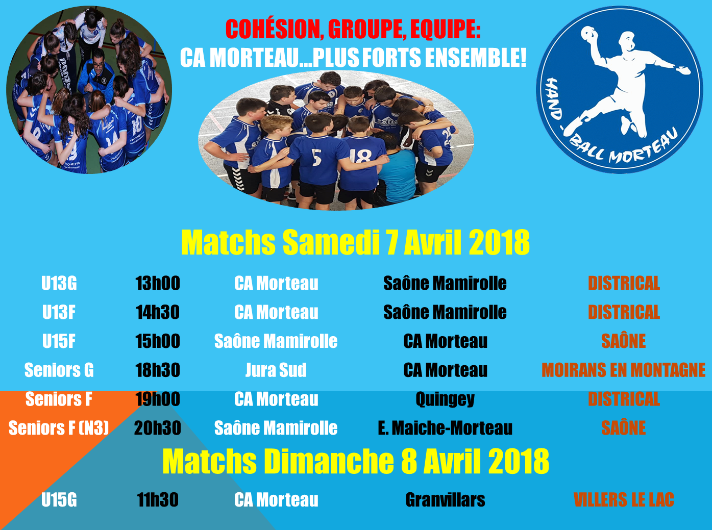 Programme 7 8 avril 2018