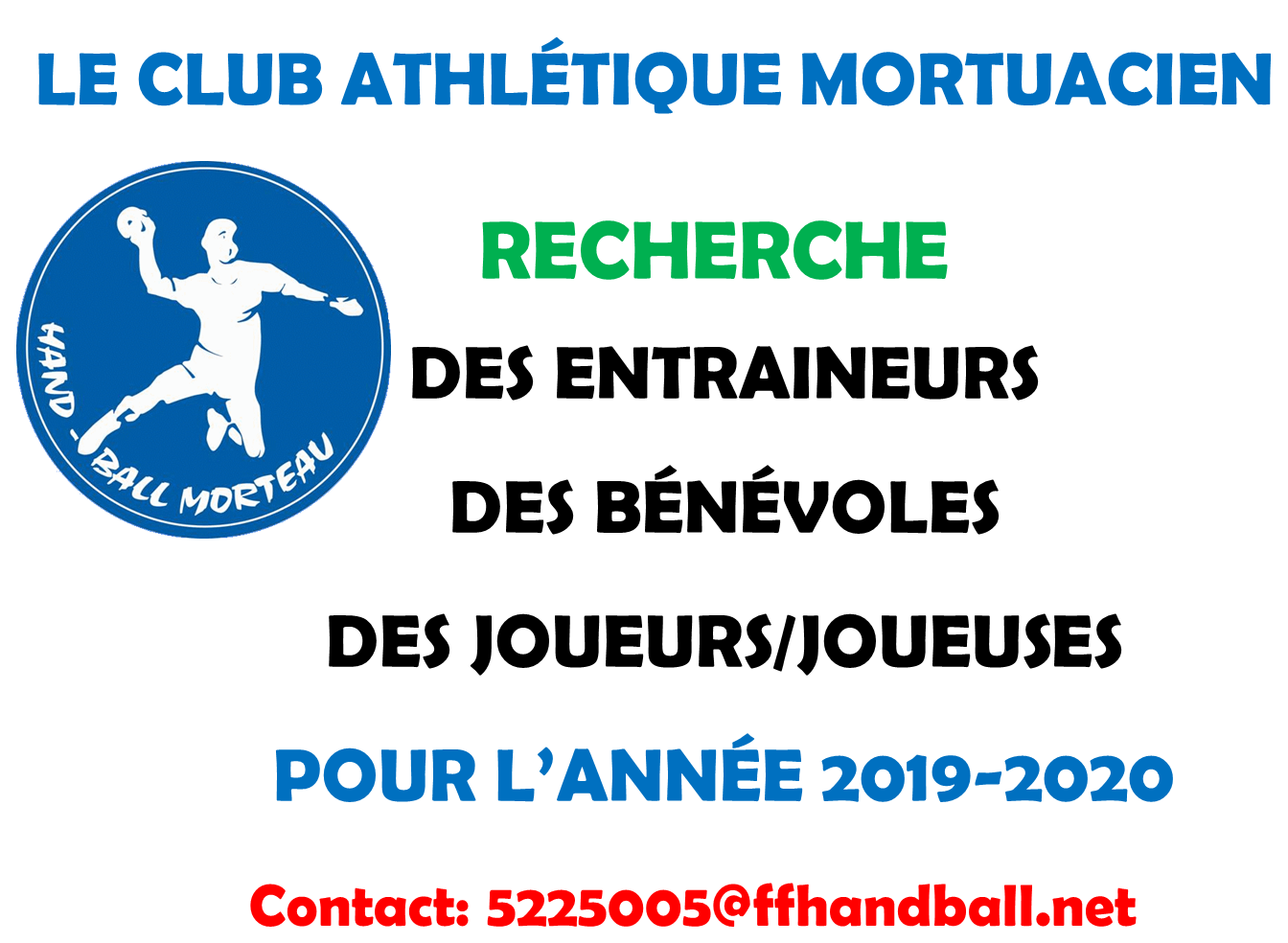 Recherche benevoles