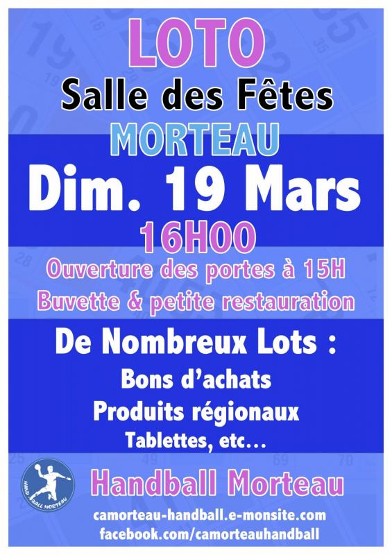 Affiche loto 19 mars 2017